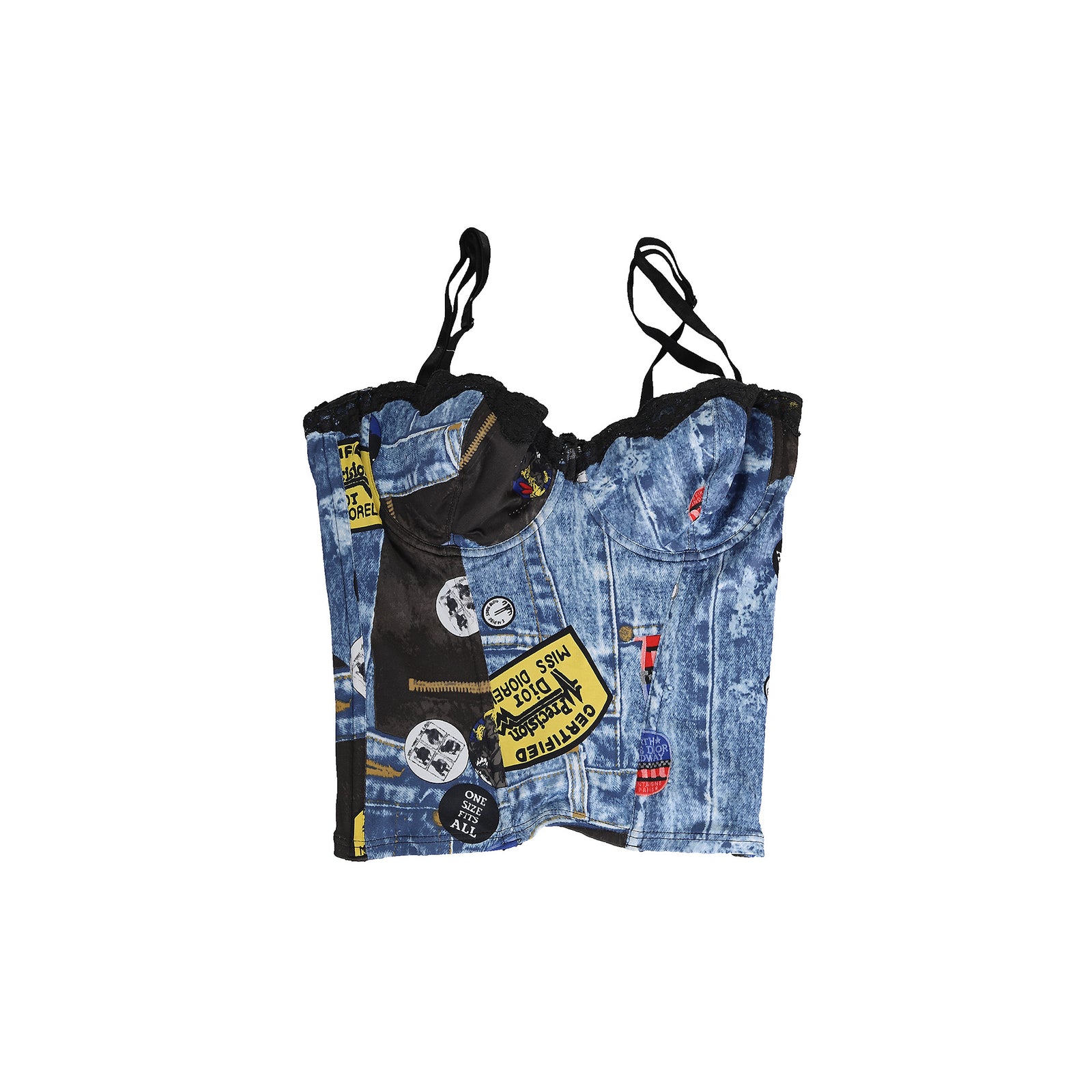 Dior FW2001 John Galliano Miss Diorella Tromp L'oeil Bustier