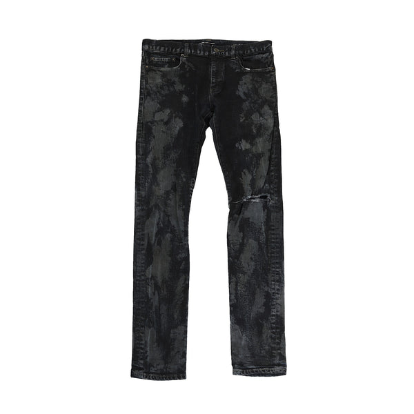 Saint Laurent Paris FW2013 Oil Stain Denim - Ākaibu Store
