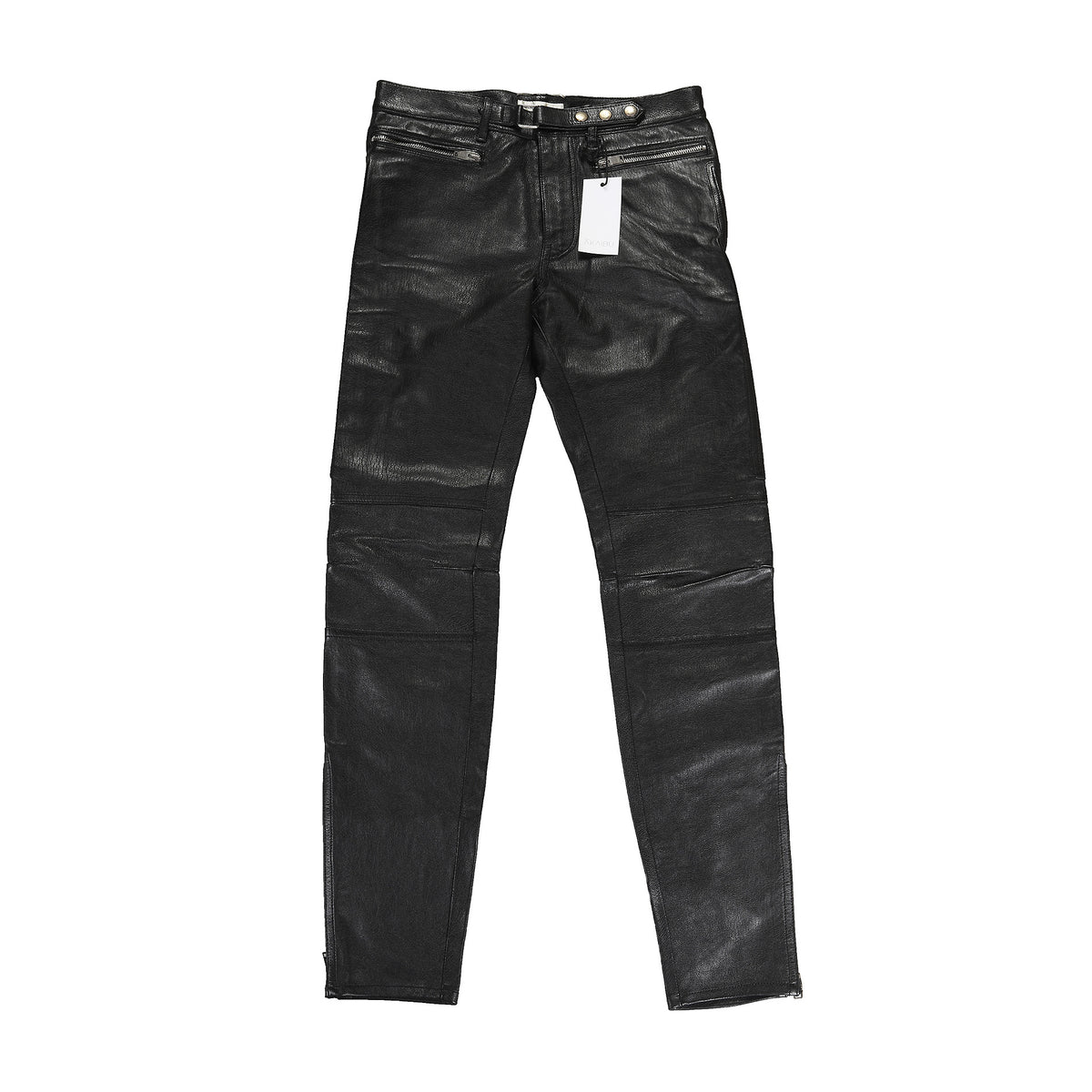 Saint Laurent Paris FW2015 Sample Leather Pants