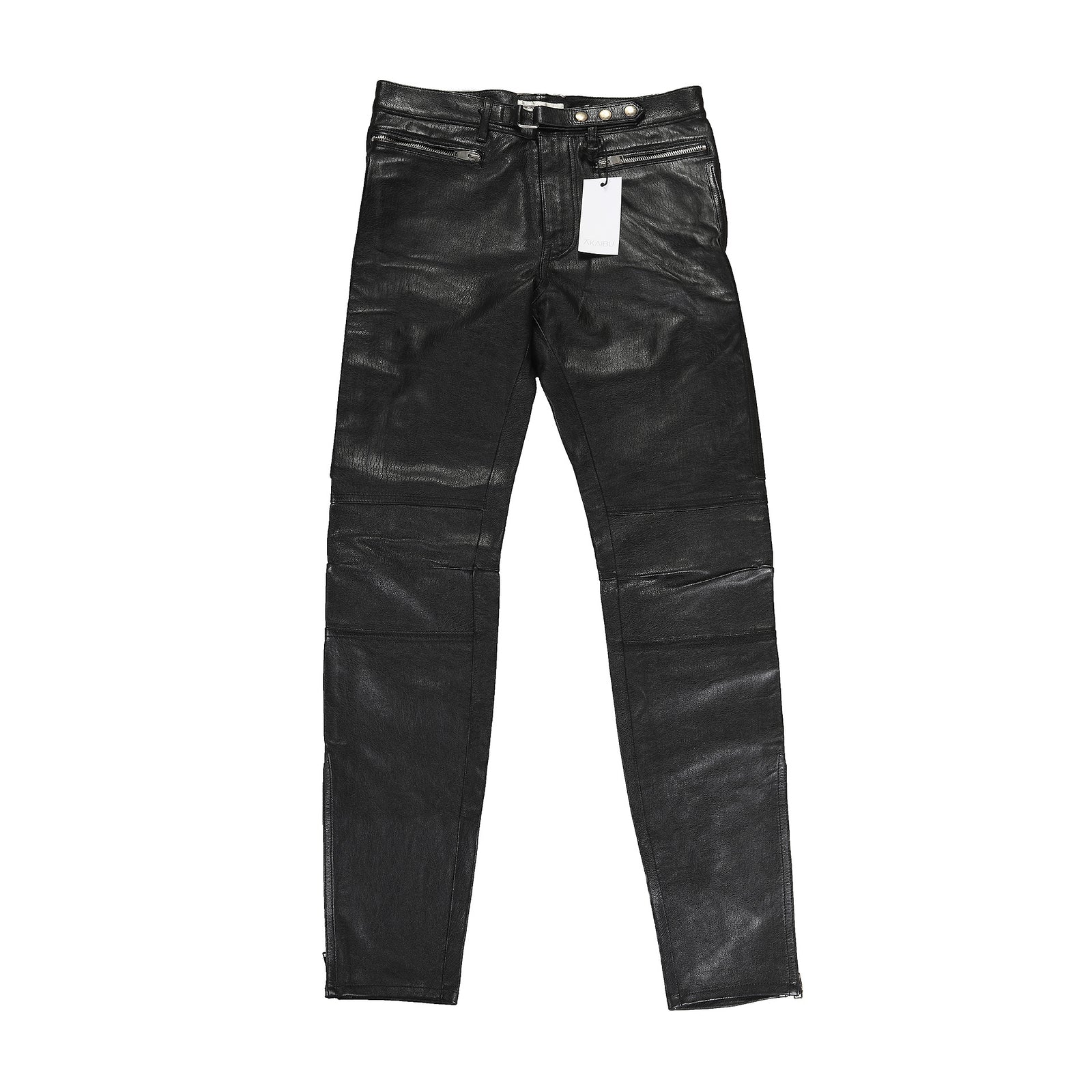 Saint Laurent Paris FW2015 Sample Leather Pants