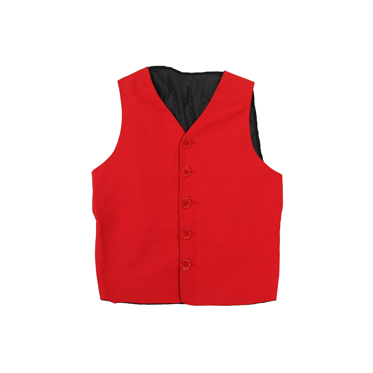 Dirk Bikkembergs 1996 Red Velcro Waistcoat