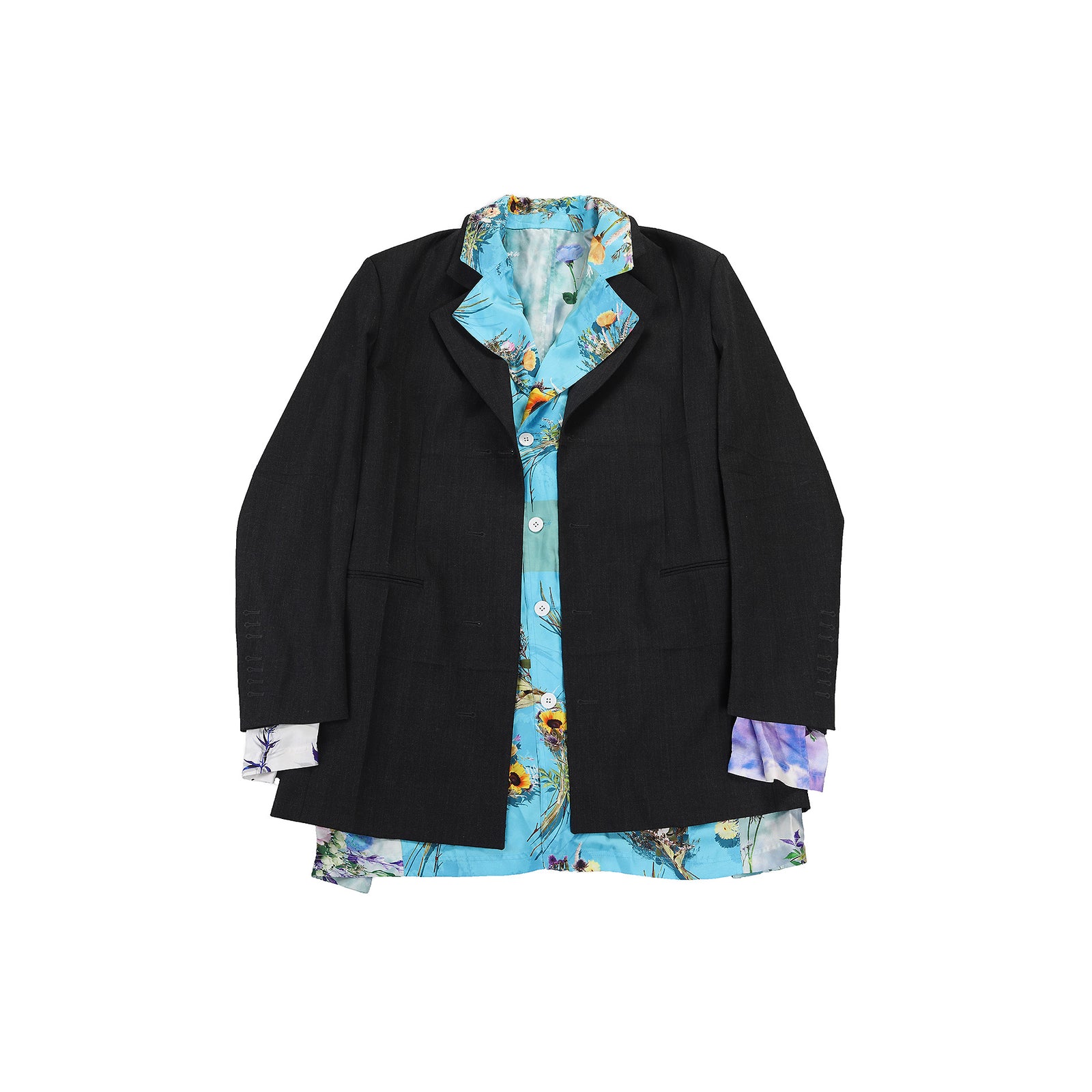 Louis Vuitton SS2021 Sample Runway 2 in 1 Shirt and Jacket