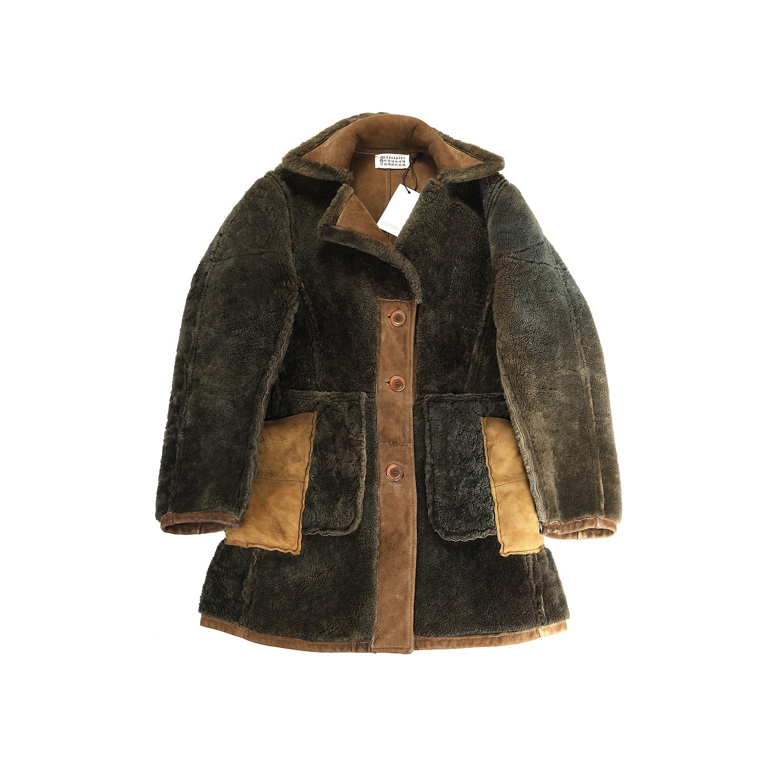 Maison Martin Margiela FW2002 Artisanal Reversed Shearling Coat