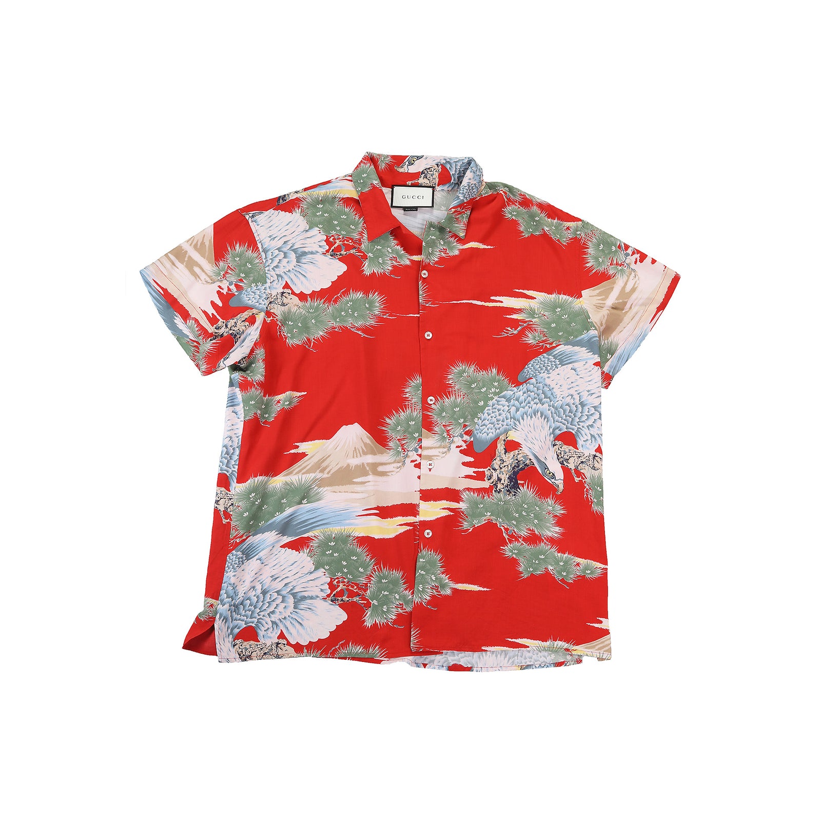 Gucci SS2016 Eagle Viscose Shirt