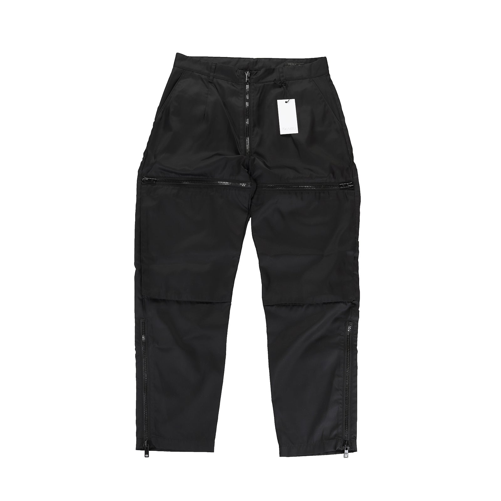 Prada FW2019 Nylon Zip Pants