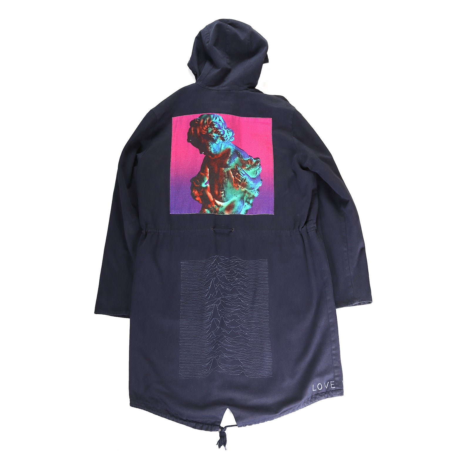 Raf Simons AW2003 Closer Technique Peter Saville Parka