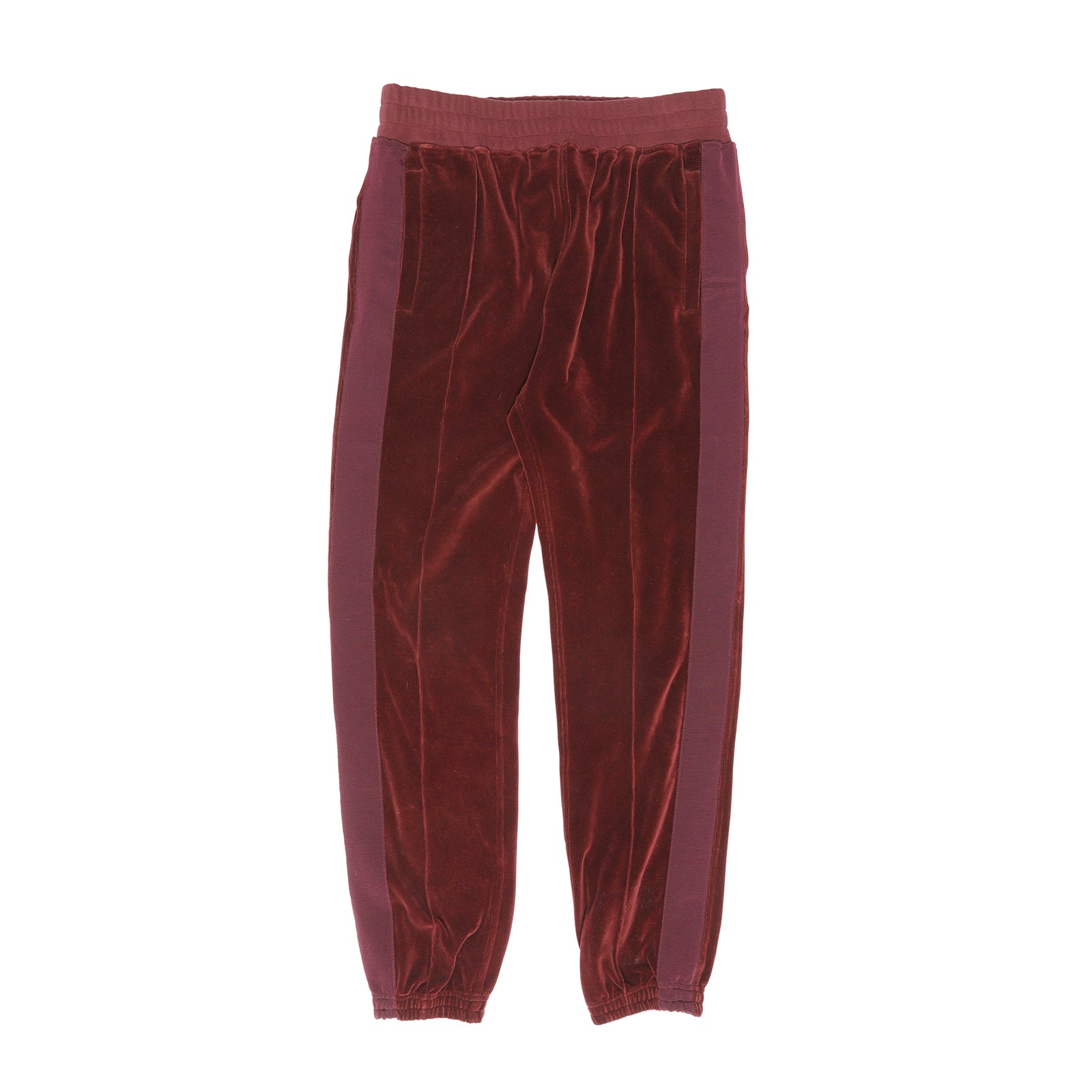 Haider Ackermann FW15 Asia Exclusive Burgundy Velvet Trackpants