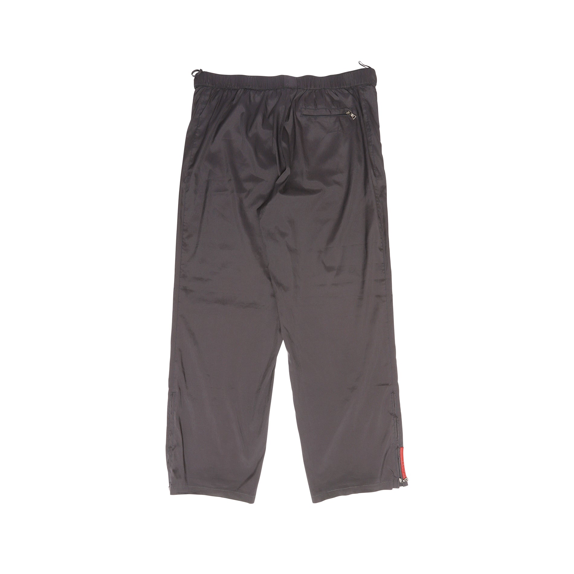 Prada Sport 2000s Nylon Red Tab Pants