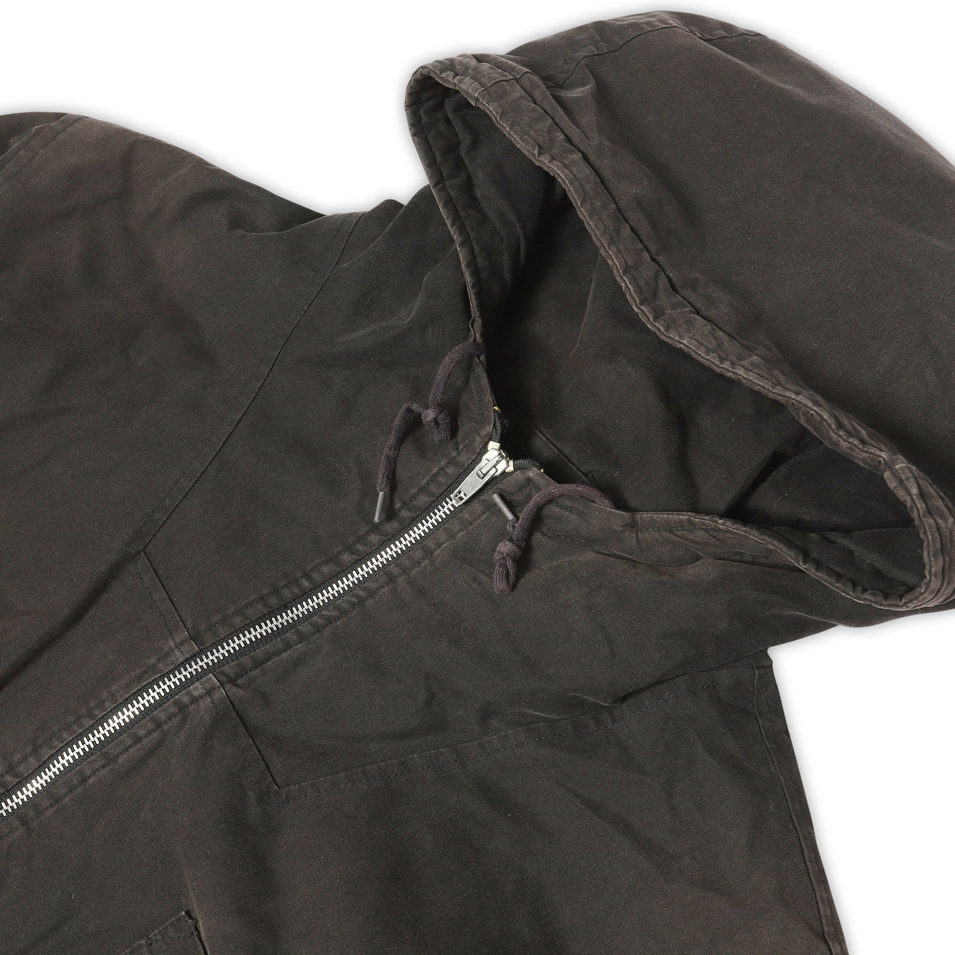 Helmut Lang Vintage Cotton One Pocket Zip Hooded Jacket