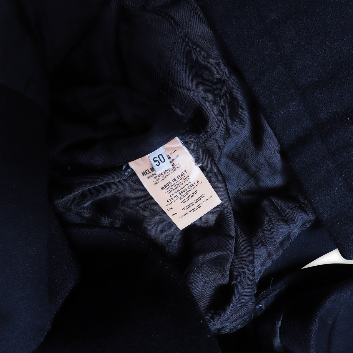 Helmut Lang AW98 Double Breasted Wool Coat