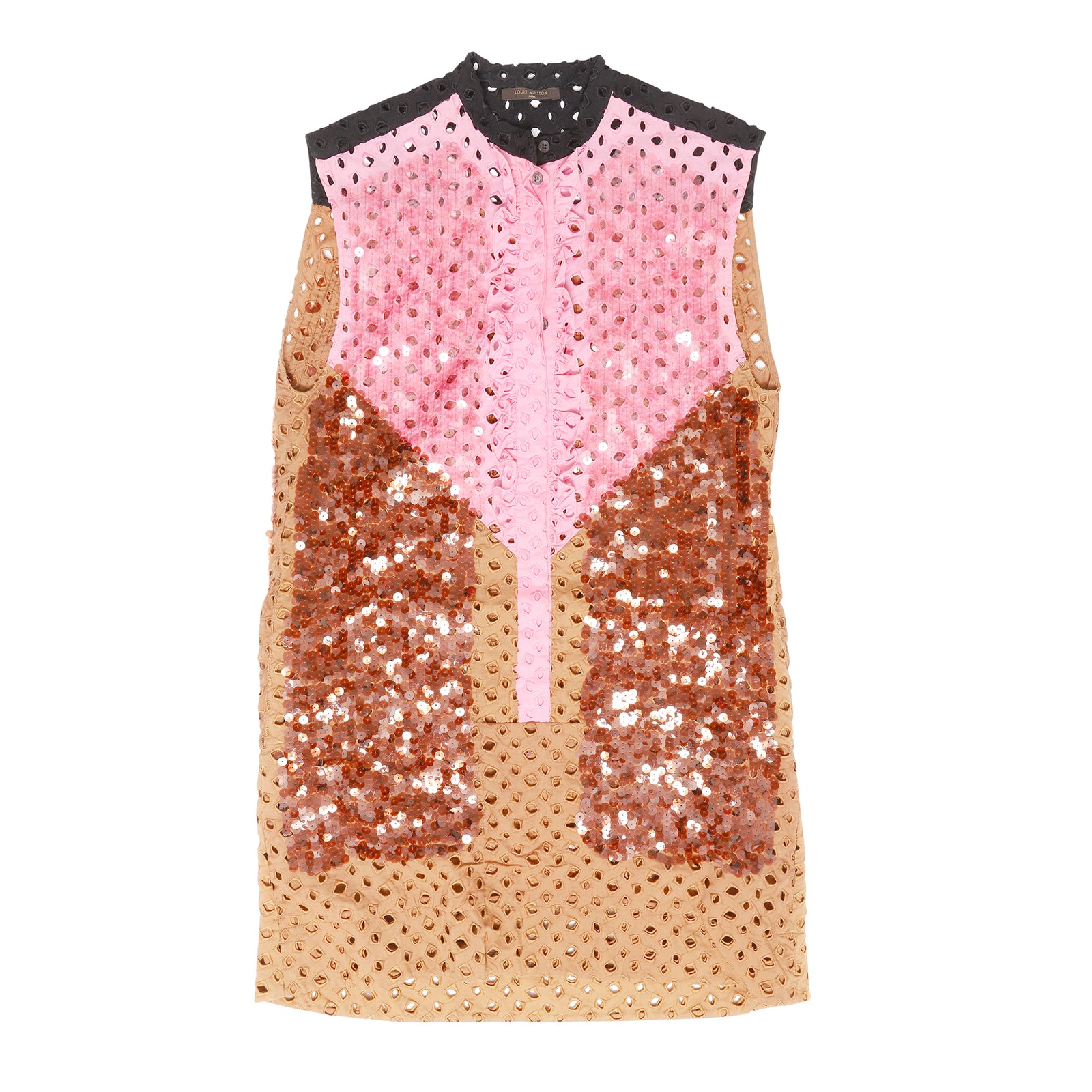 Louis Vuitton Sequin Sample Dress