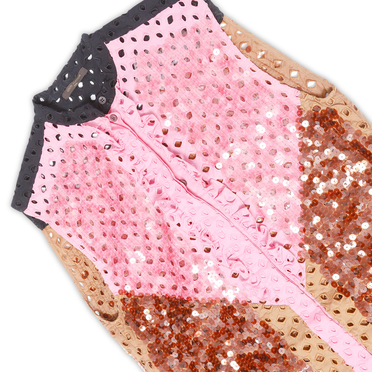 Louis Vuitton Sequin Sample Dress