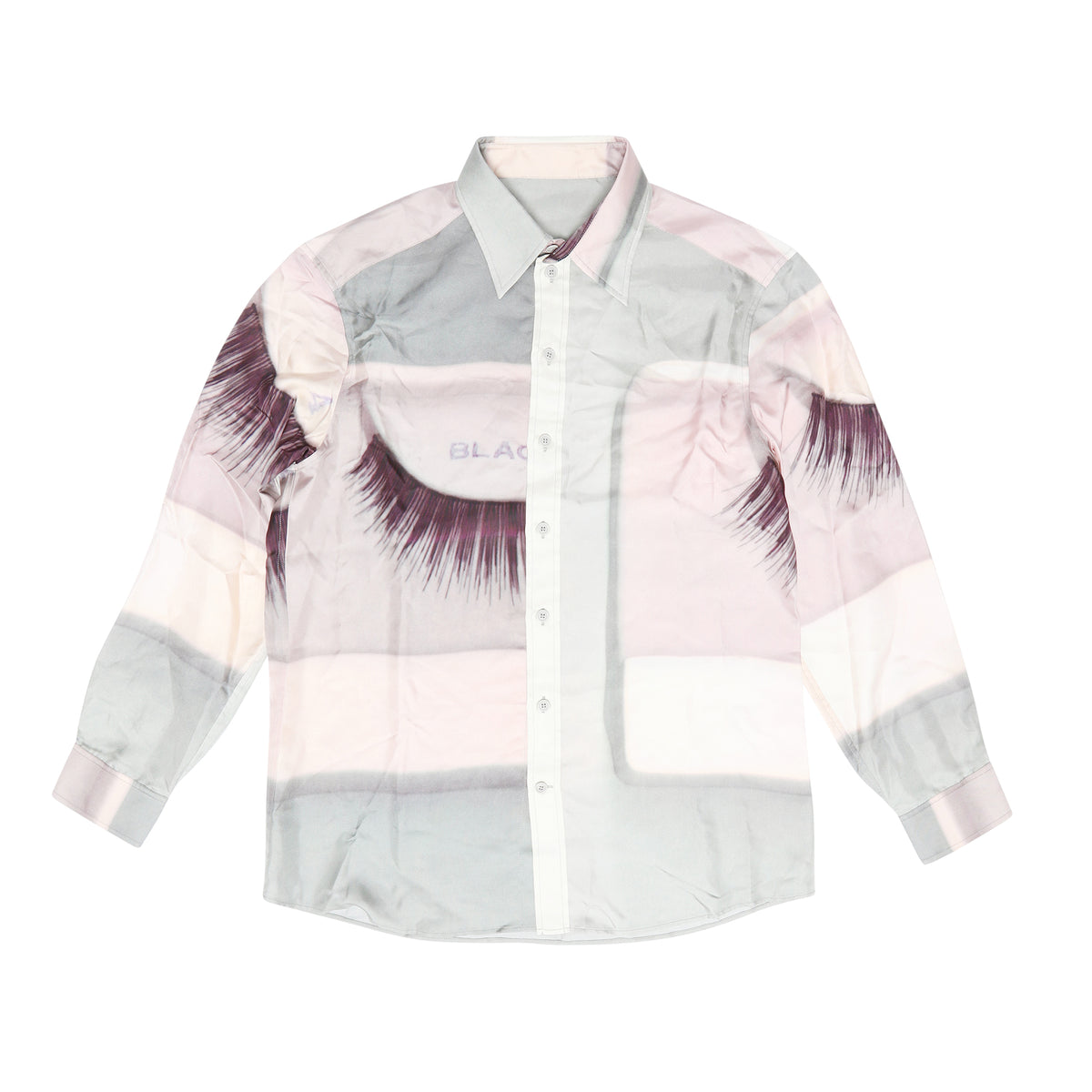 Celine by Pheobe Philo Eye Print Silk Shirt