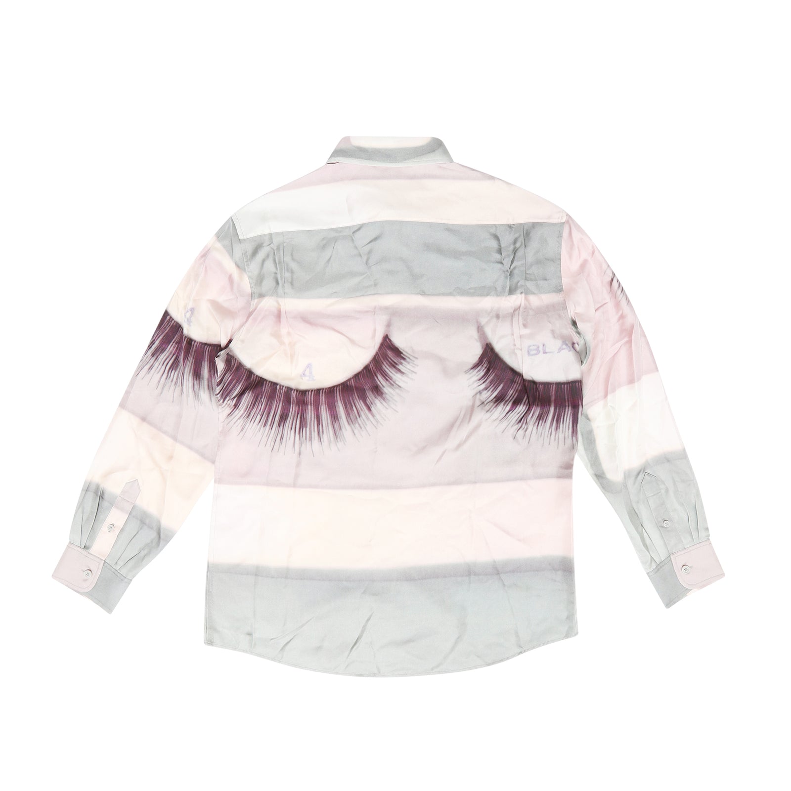 Celine by Pheobe Philo Eye Print Silk Shirt