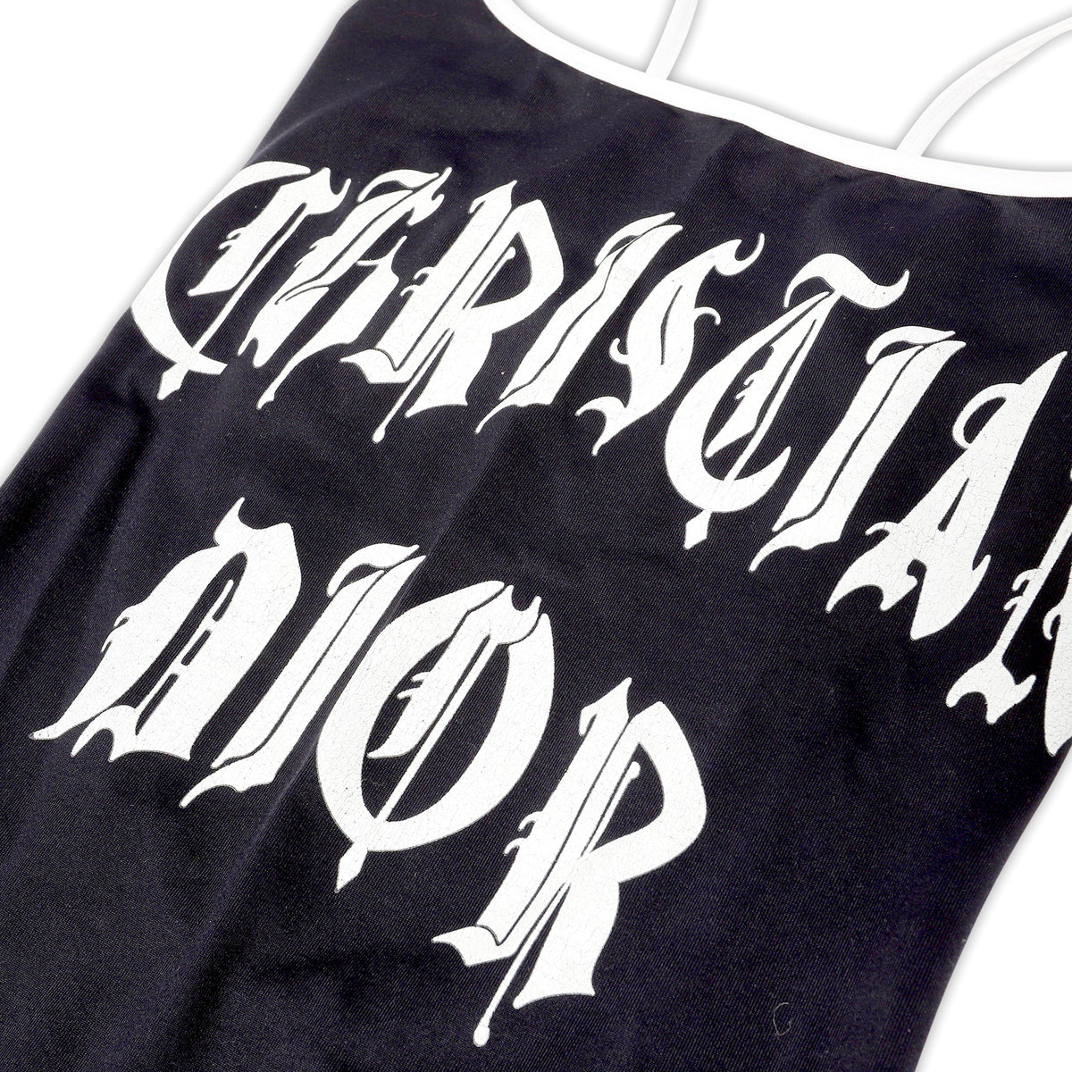 Christian Dior by John Galliano SS02 Goth Print Swim Suit