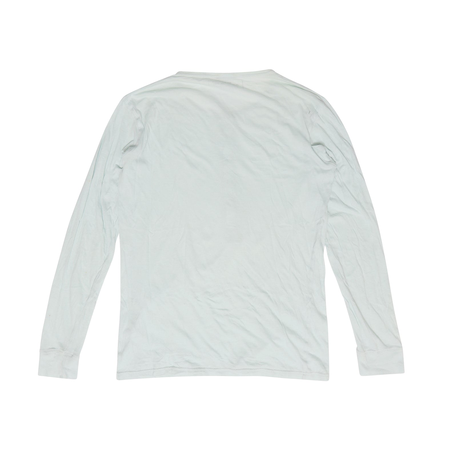Balmain SS12 Teal Longsleeve Henley