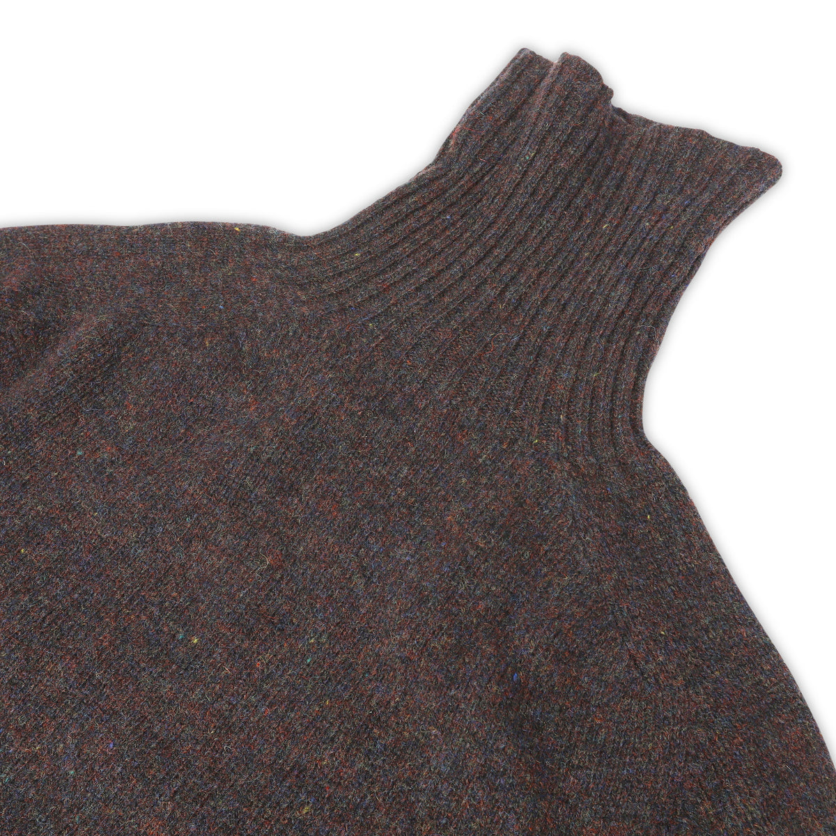 Celine by Phoebe Philo Melange Multicolor Turtleneck