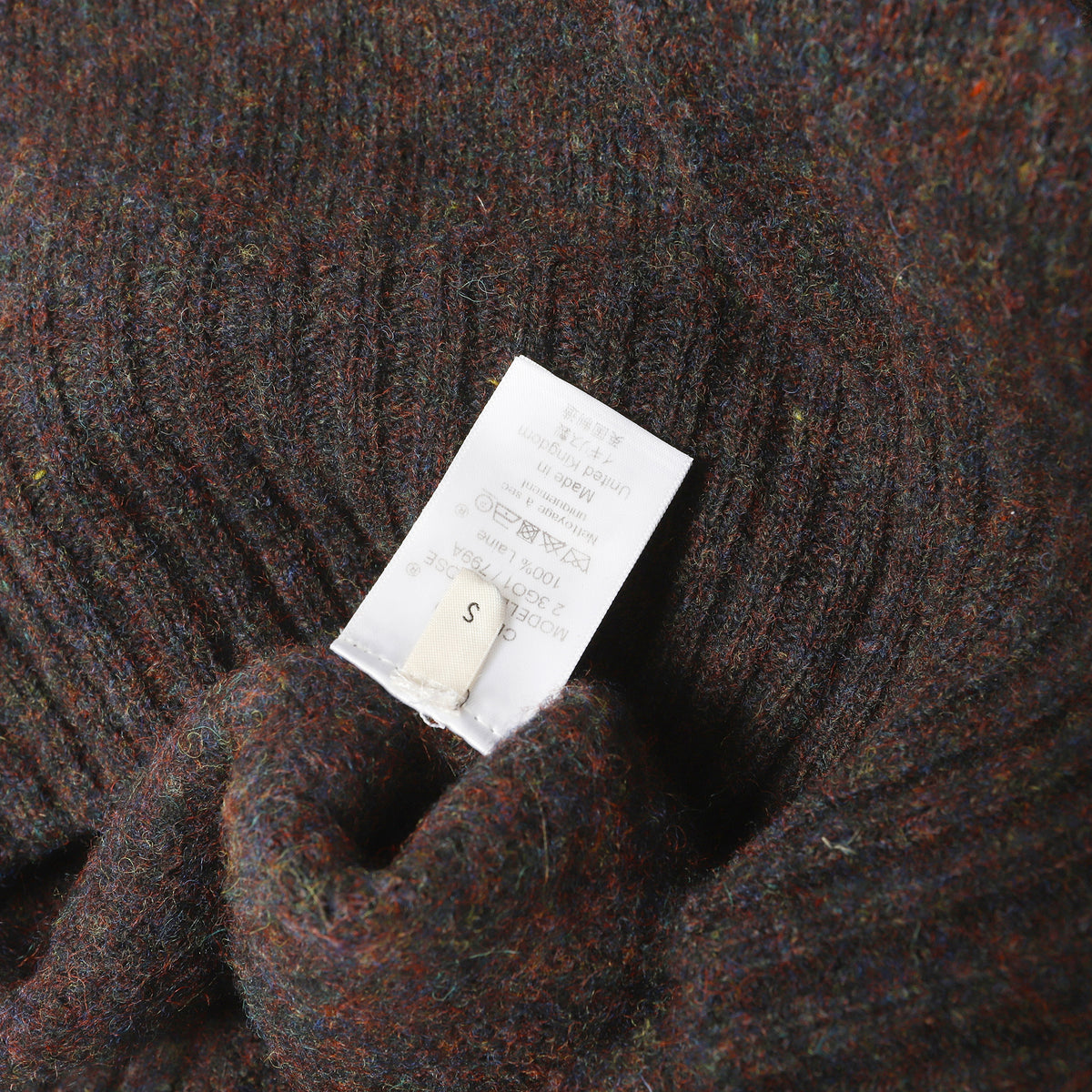 Celine by Phoebe Philo Melange Multicolor Turtleneck
