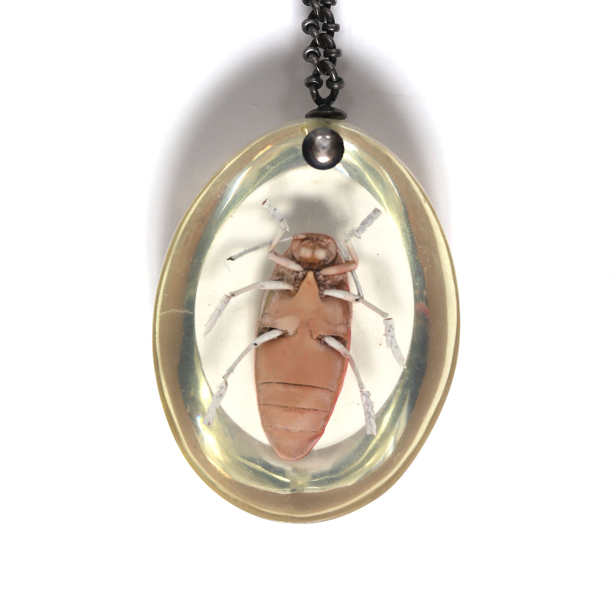 Maison Margiela Painted Scarab Choker Necklace