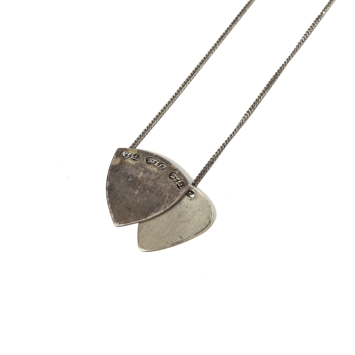Maison Martin Margiela SS08 Silver Guitar Pick Necklace