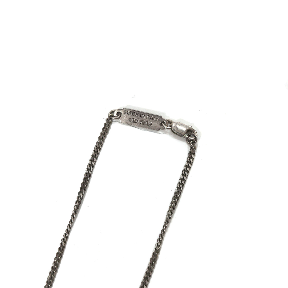 Maison Martin Margiela SS08 Silver Guitar Pick Necklace