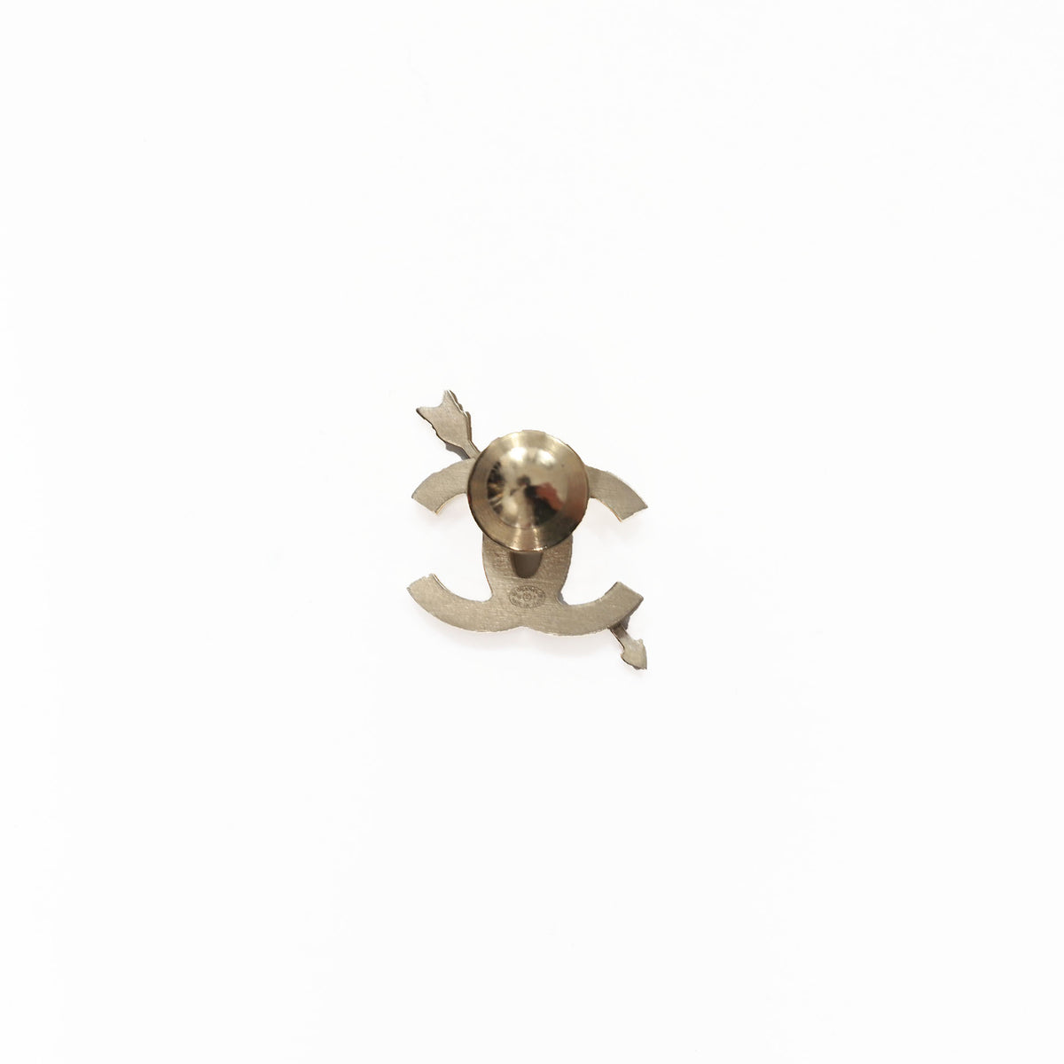 Chanel 2000s Cupid Arrow Enamel Brooch