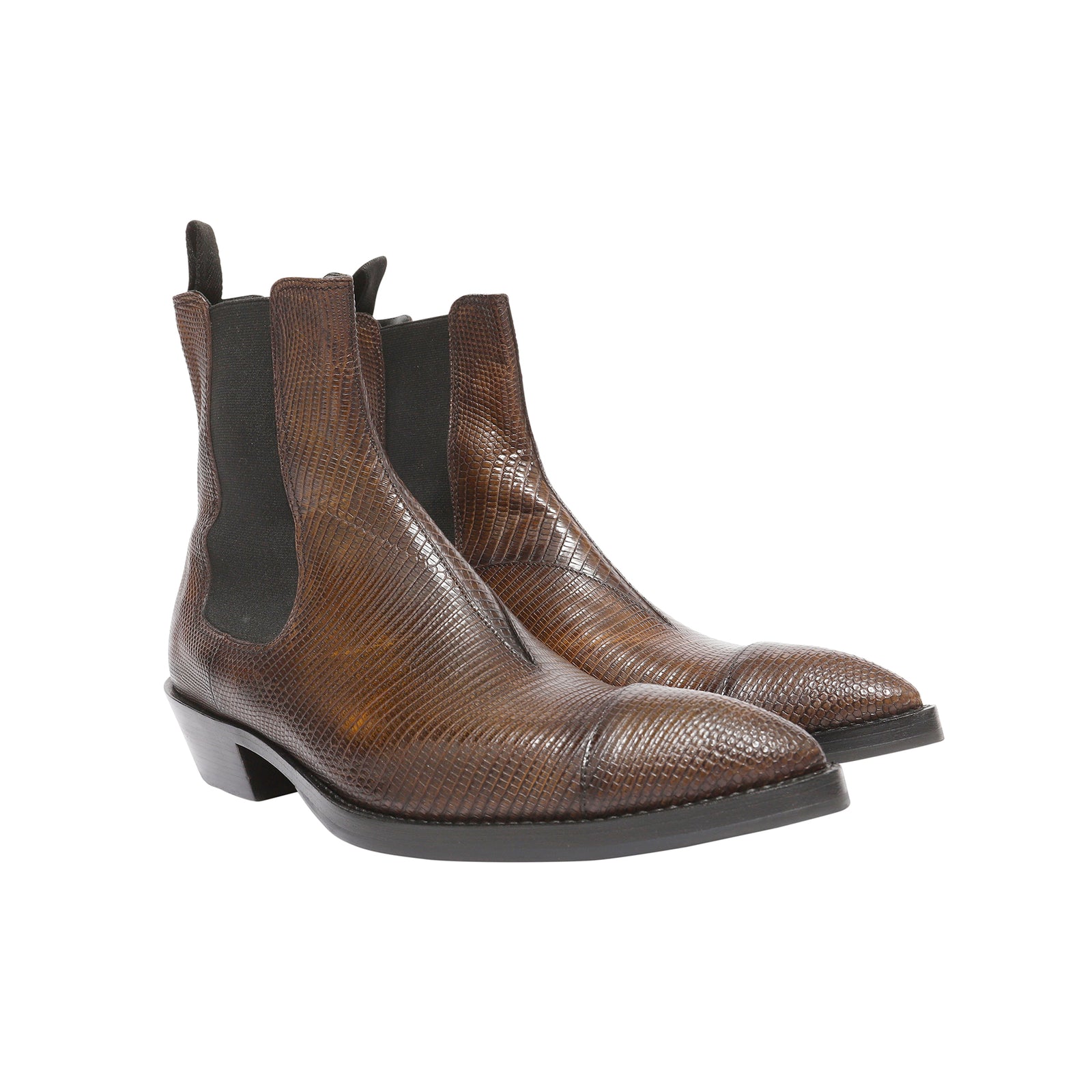 Berluti by Haider Ackermann FW17 Keith Austin Lizard Skin Boots