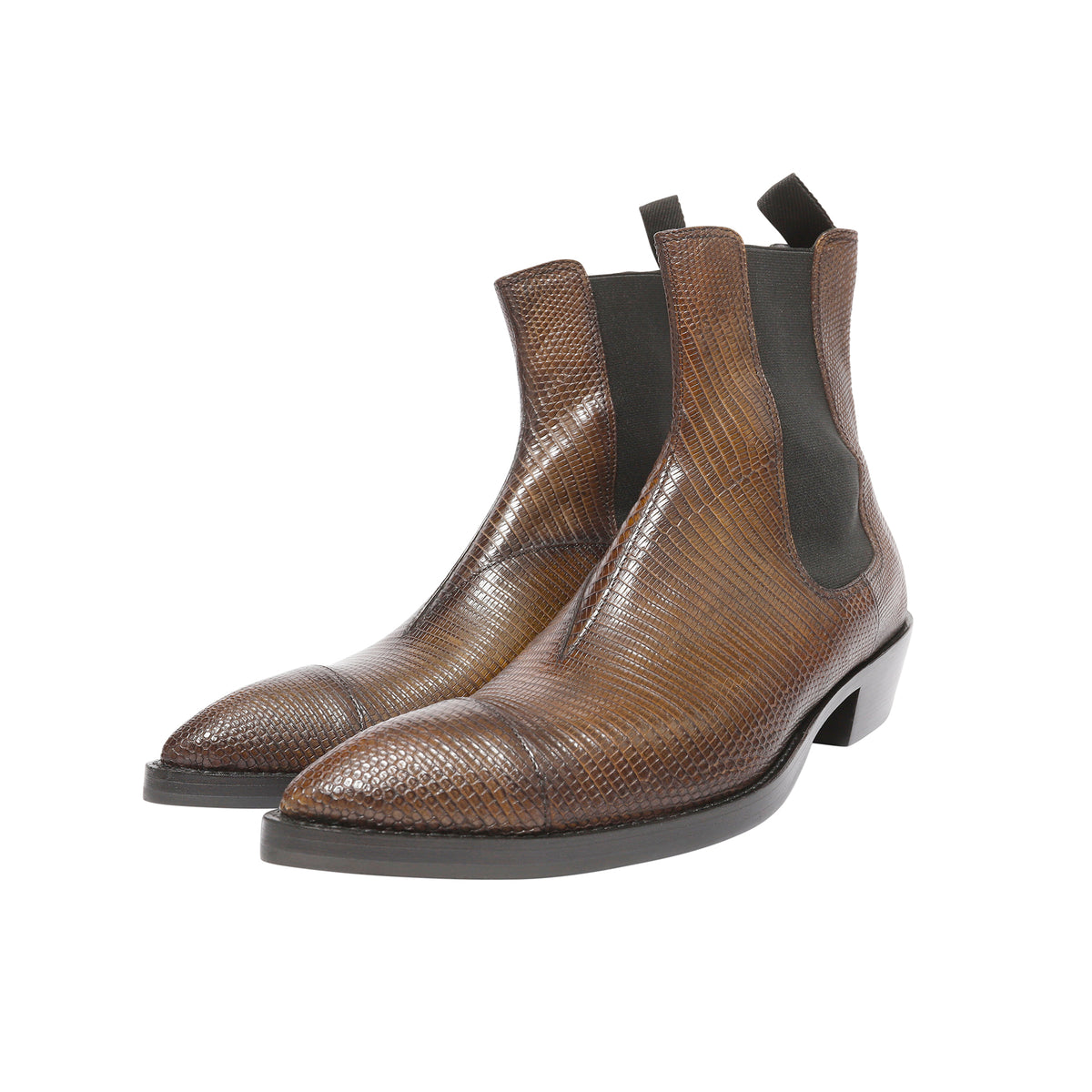 Berluti by Haider Ackermann FW17 Keith Austin Lizard Skin Boots