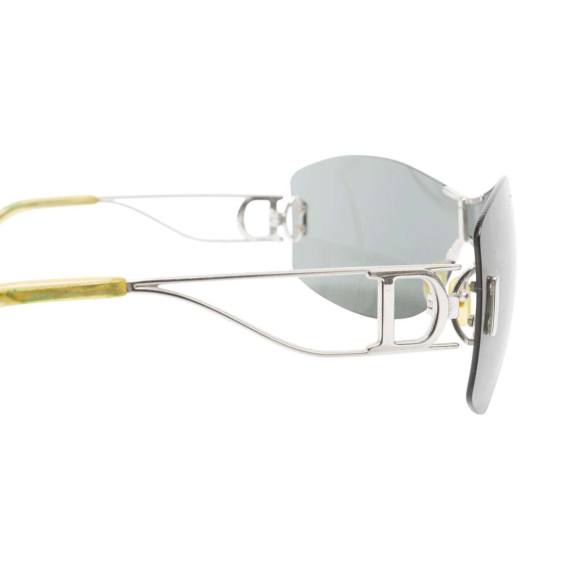 Christian Dior by John Galliano Frameless D Decor Visor Sunglasses