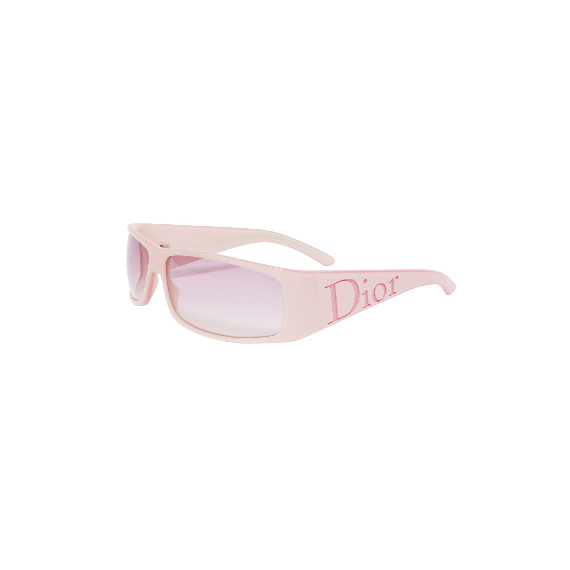 Christian Dior by John Galliano Your Dior 2 Pink Logo Sunglasses - Ākaibu  Store