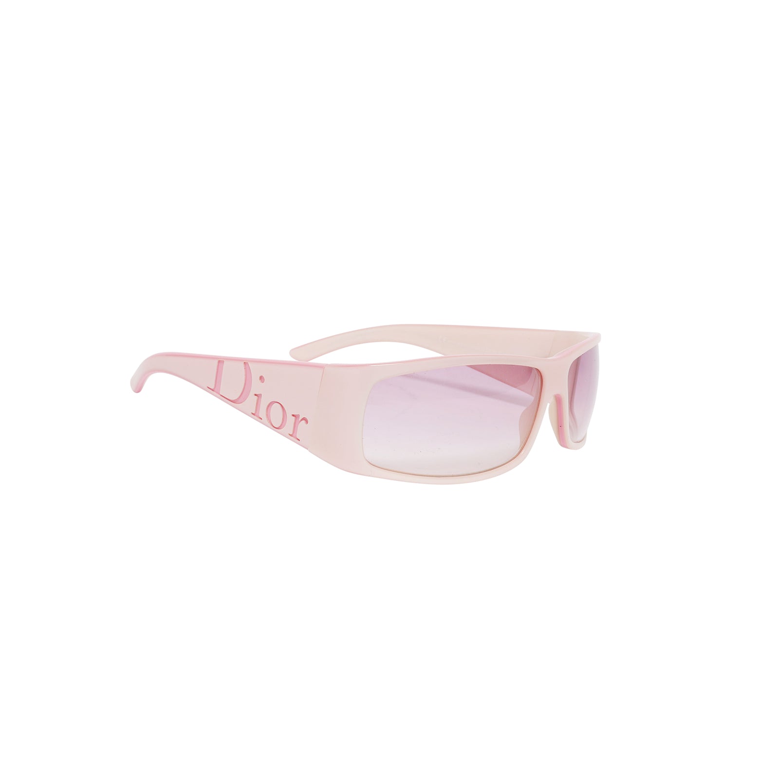 Christian Dior by John Galliano "Your Dior 2" Pink Logo Sunglasses