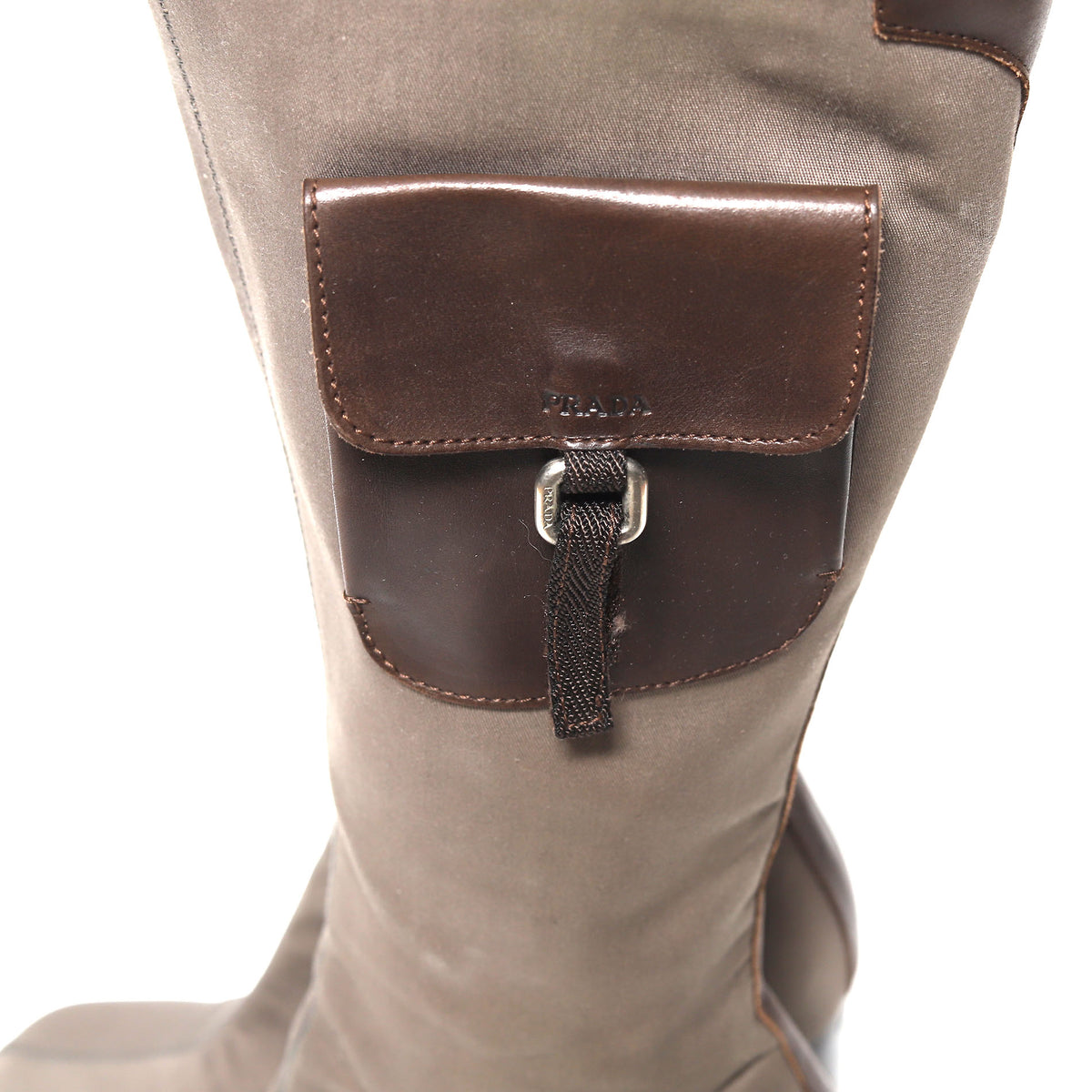 Prada FW99 Detachable Cargo Bag Boots