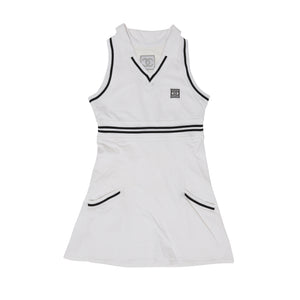 Chanel AW03 Sport Tennis Collared Mini Knit Dress