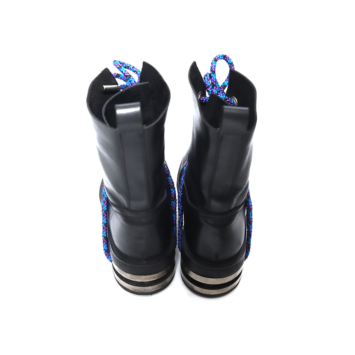 Dirk Bikkembergs 1996 Metal Heel Bunge Cord Boots