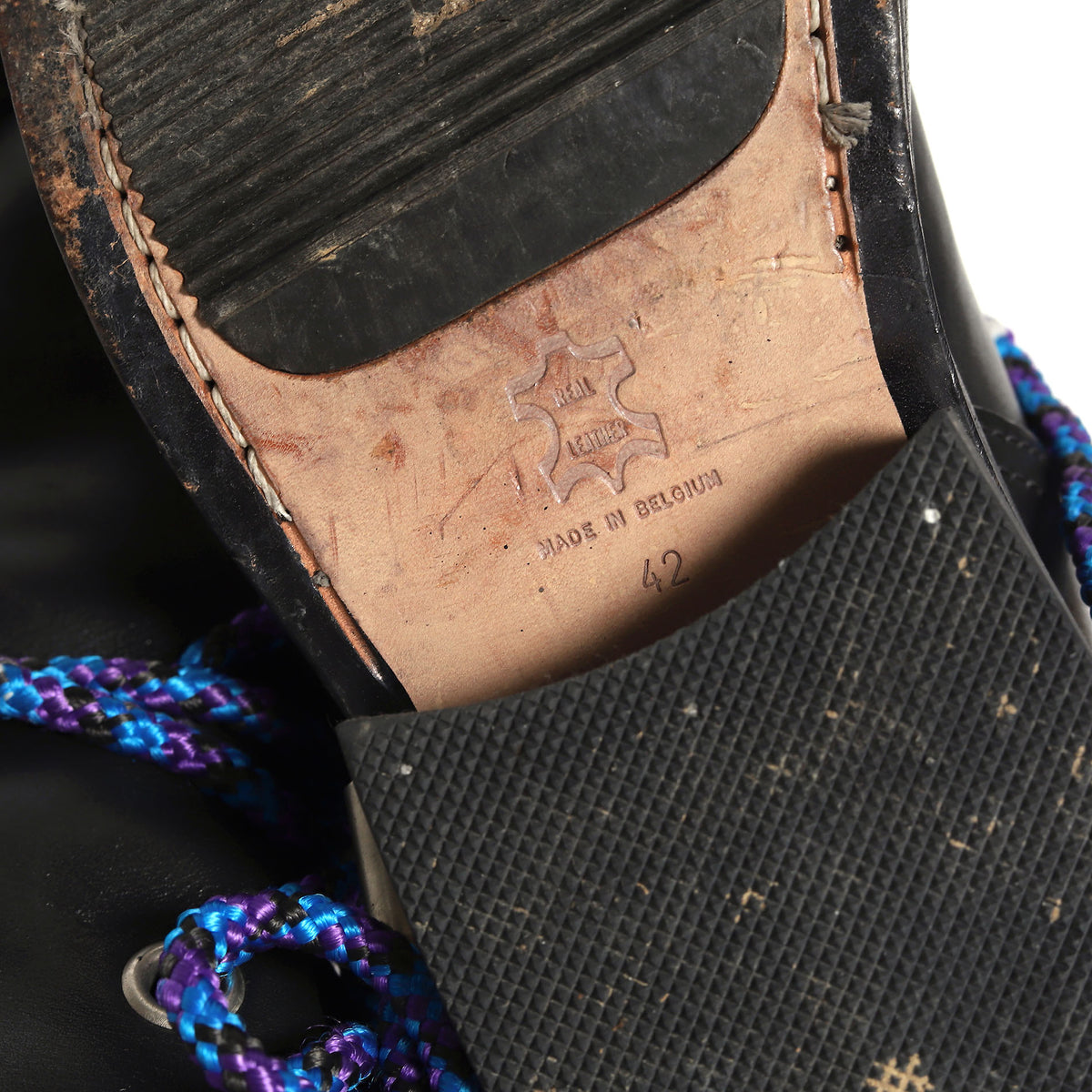 Dirk Bikkembergs 1996 Metal Heel Bunge Cord Boots