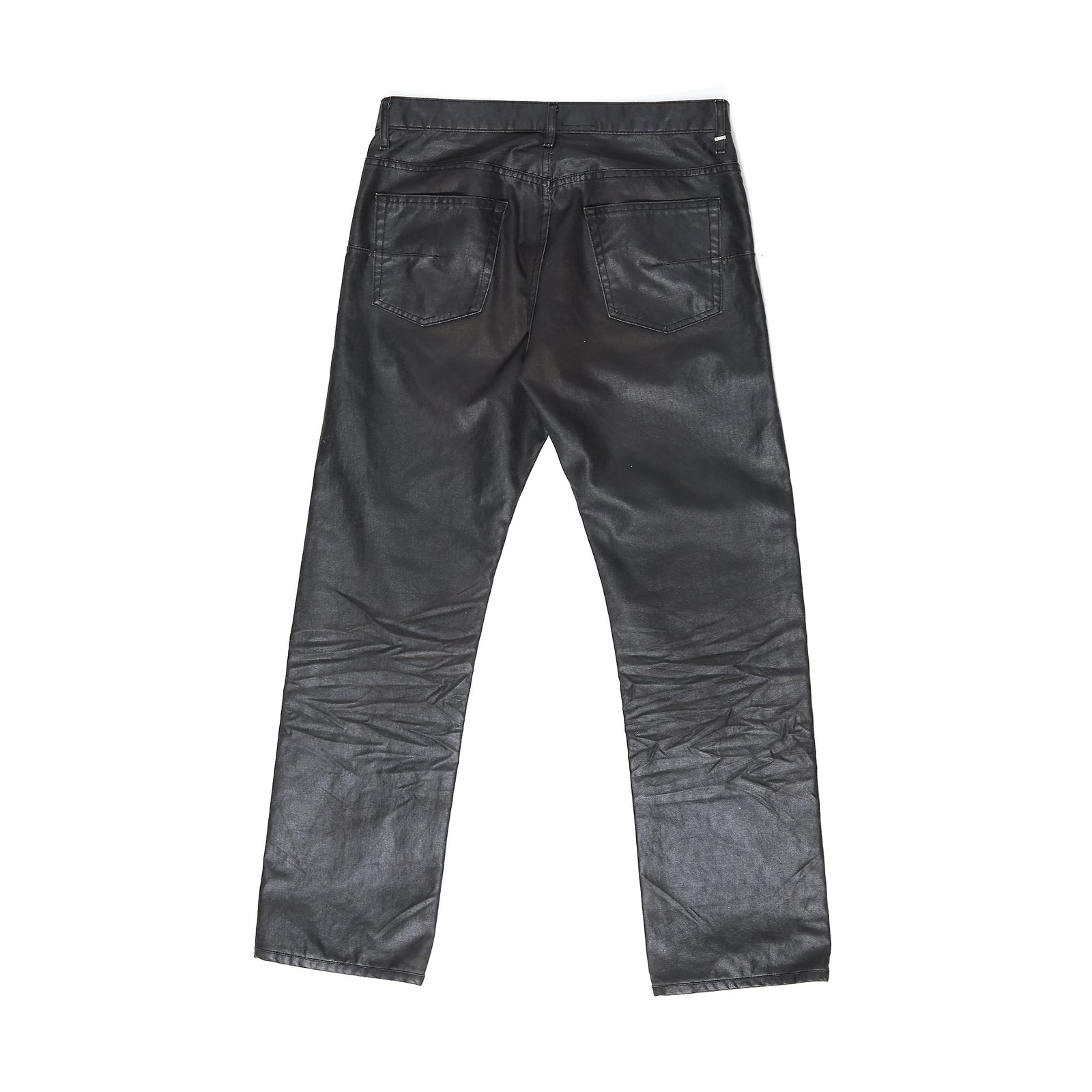 Dior Homme Archival Waxed Black Denim