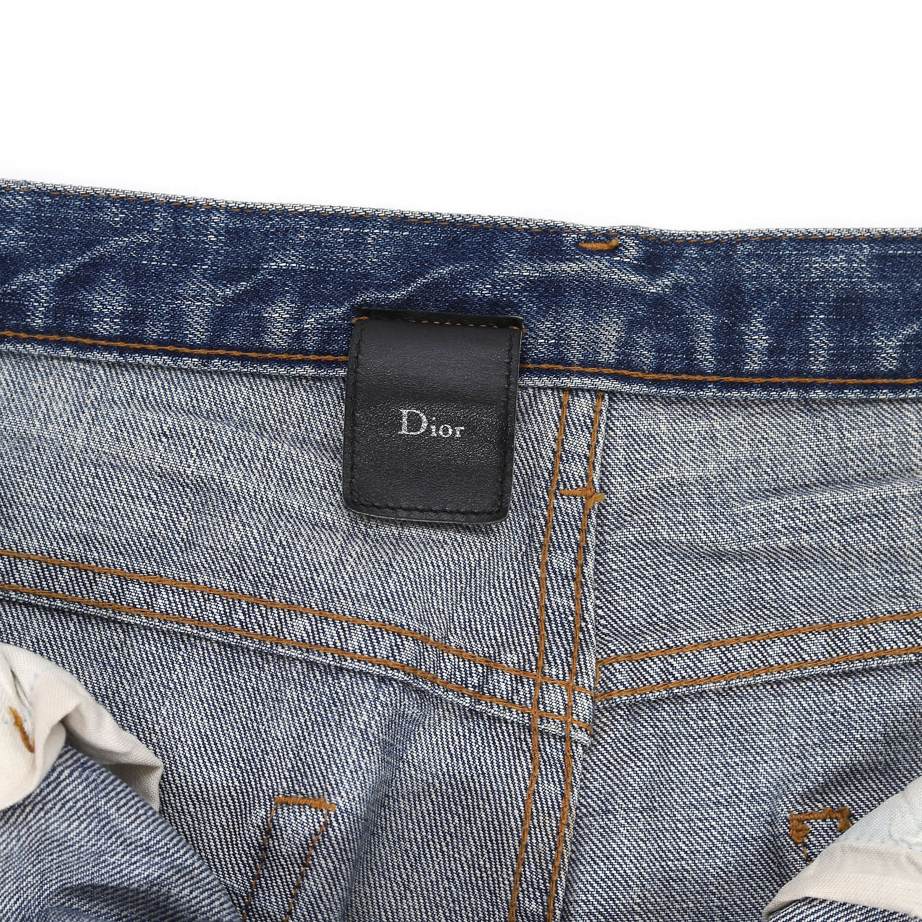 Dior Homme AW05 Washed Clawmark Denim