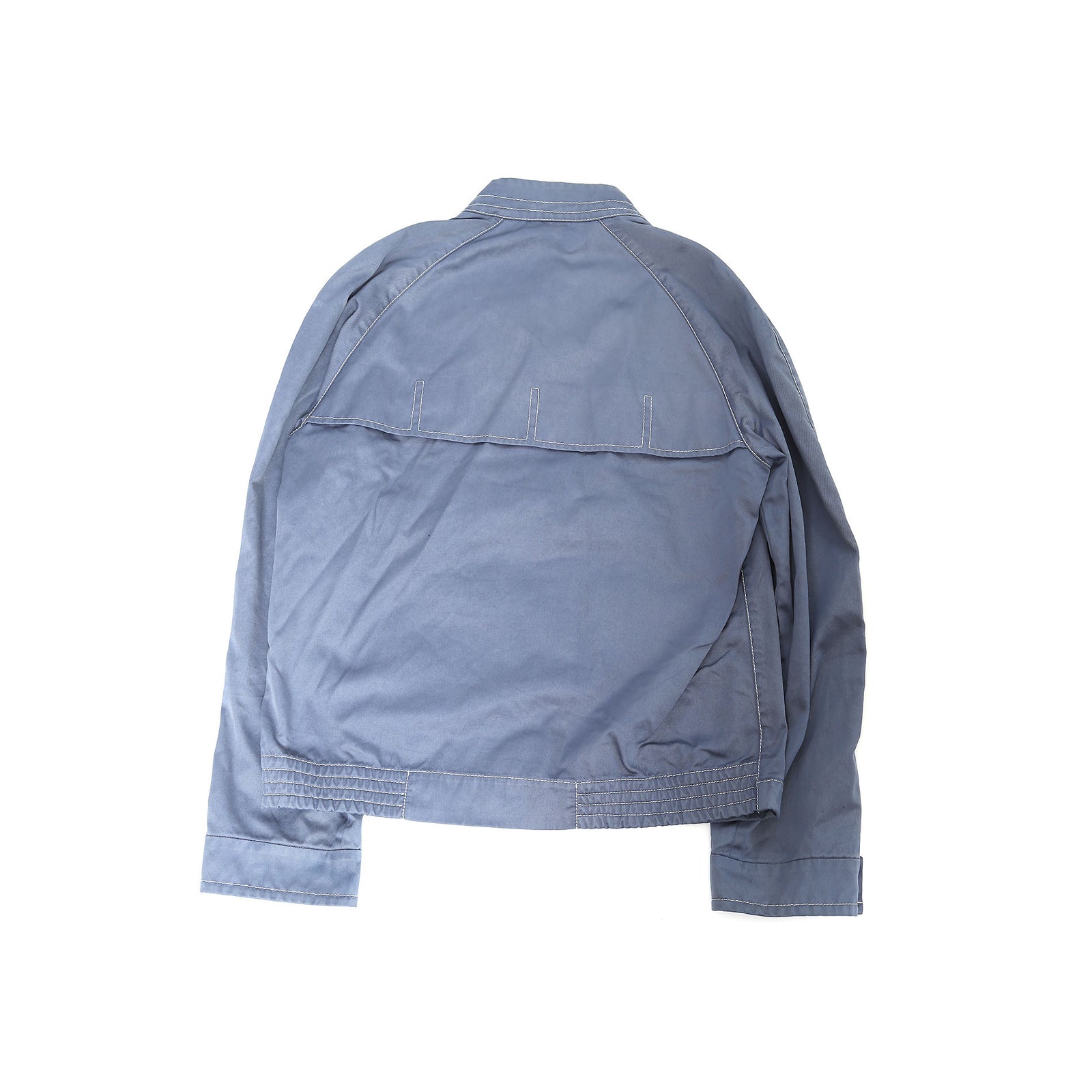 Miu Miu Vintage Blue Reworked Biker Jacket