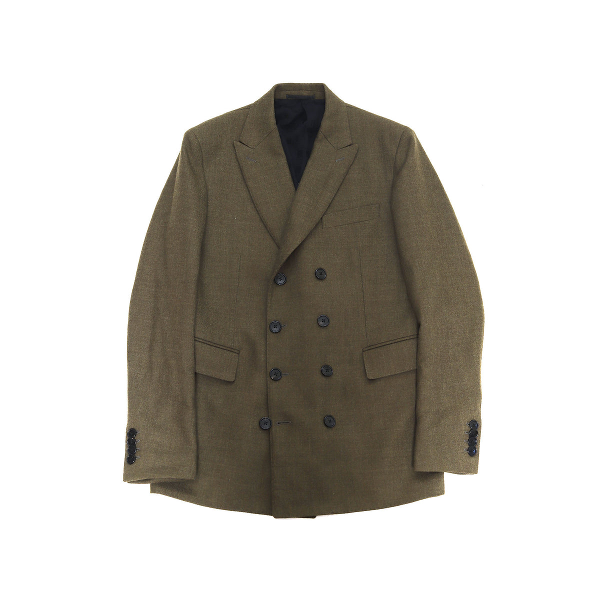 Berluti by Haider Ackermann FW17 Double Breasted Wool Jacket