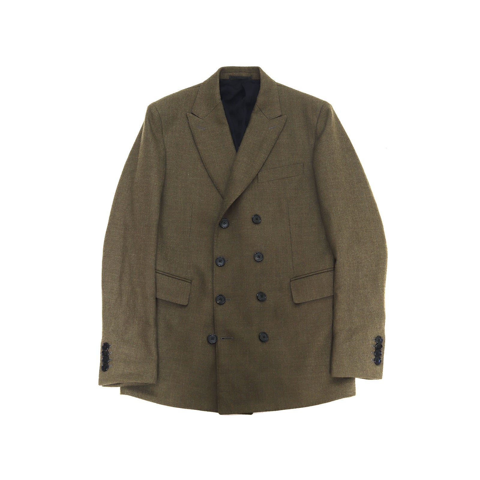 Berluti by Haider Ackermann FW17 Double Breasted Wool Jacket