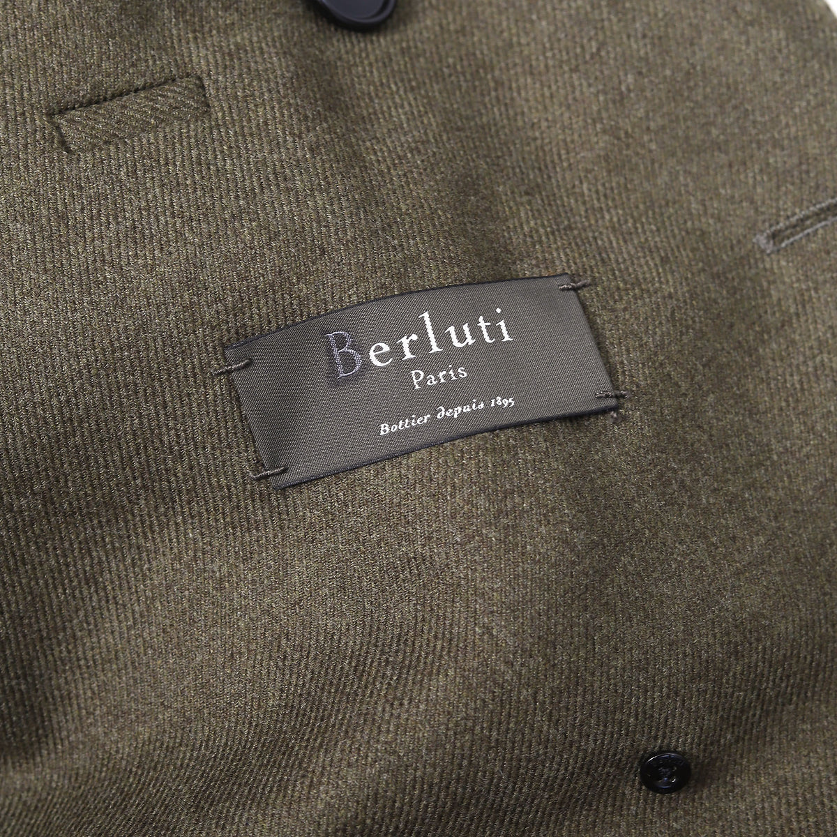 Berluti by Haider Ackermann FW17 Double Breasted Wool Jacket