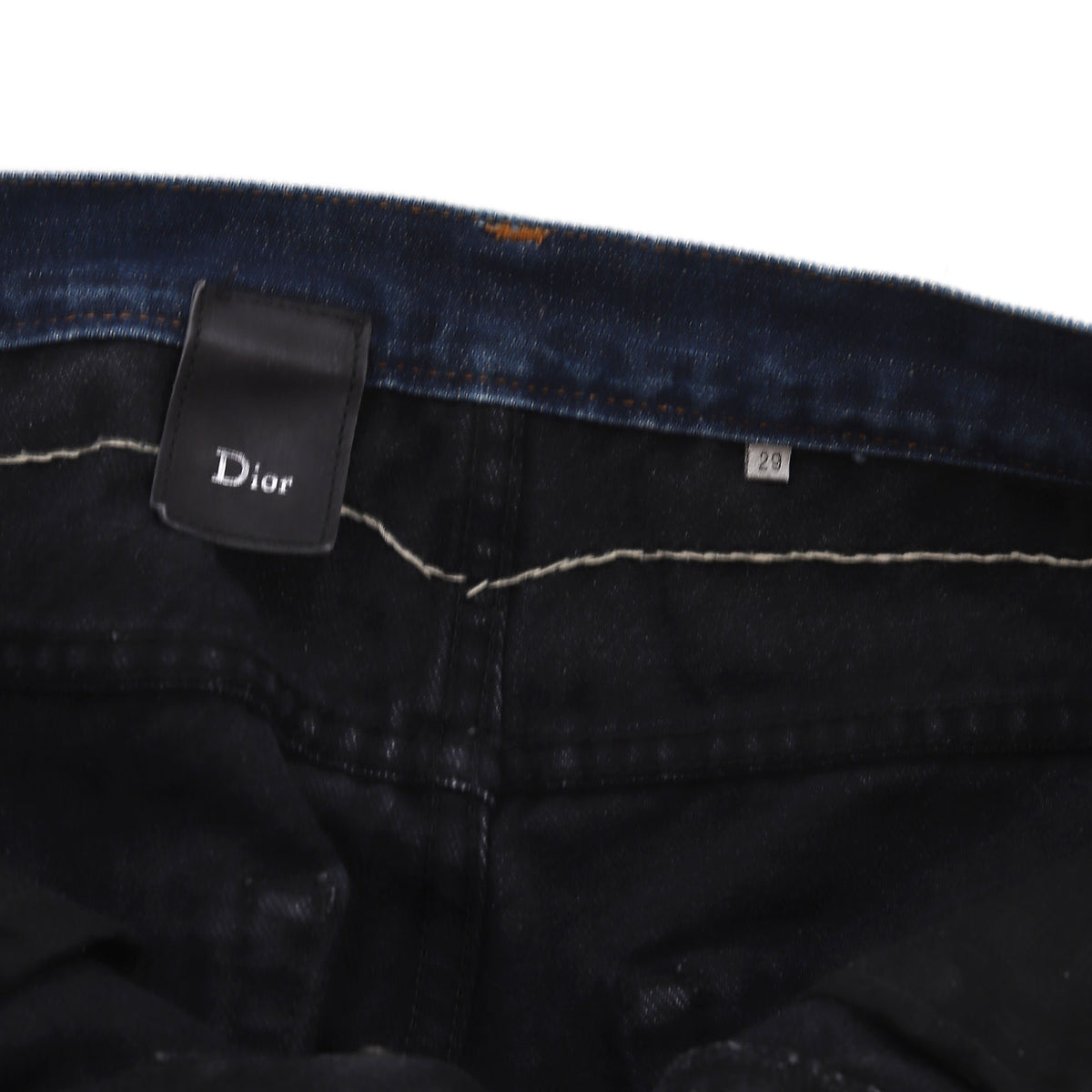 Dior Homme AW06 Cummerbund Denim