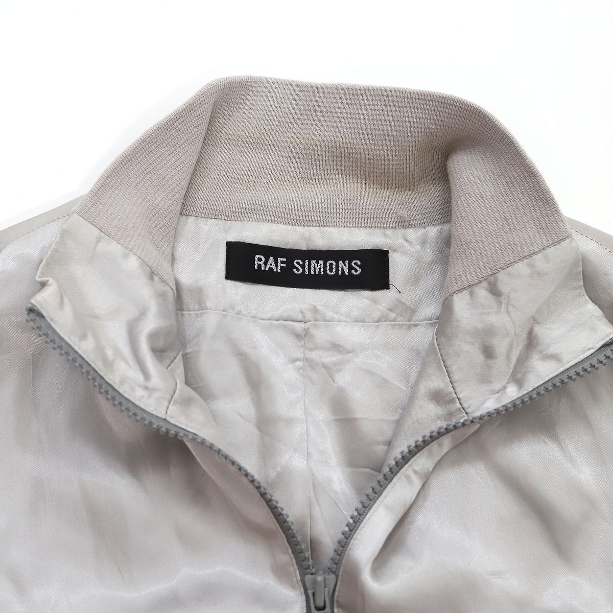 Raf Simons SS00 Silver Bomber Jacket