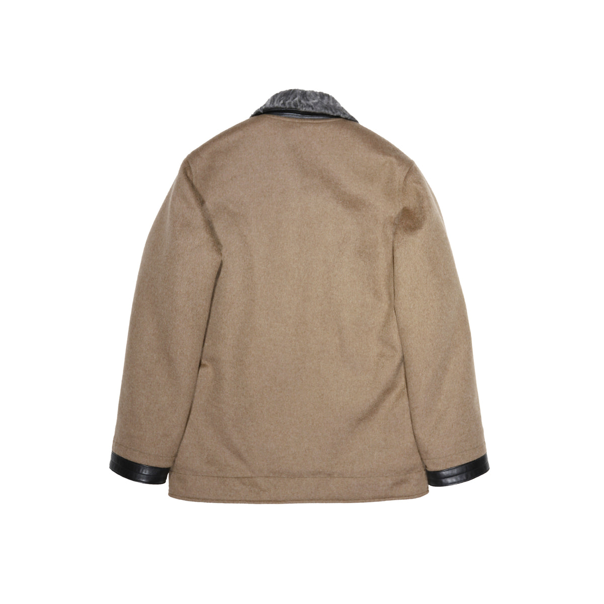Berluti by Haider Ackermann FW17 Prototype Cashmere and Astrakan Fur Jacket