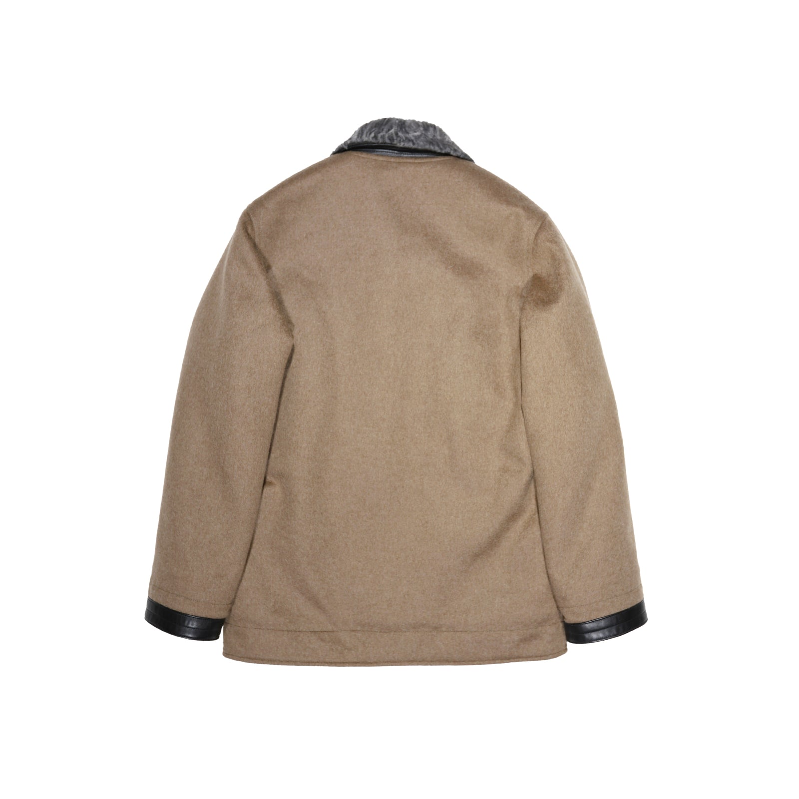 Berluti by Haider Ackermann FW17 Prototype Cashmere and Astrakan Fur Jacket