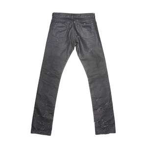 Dior Homme SS04 Strip Waxed Destroyed Denim