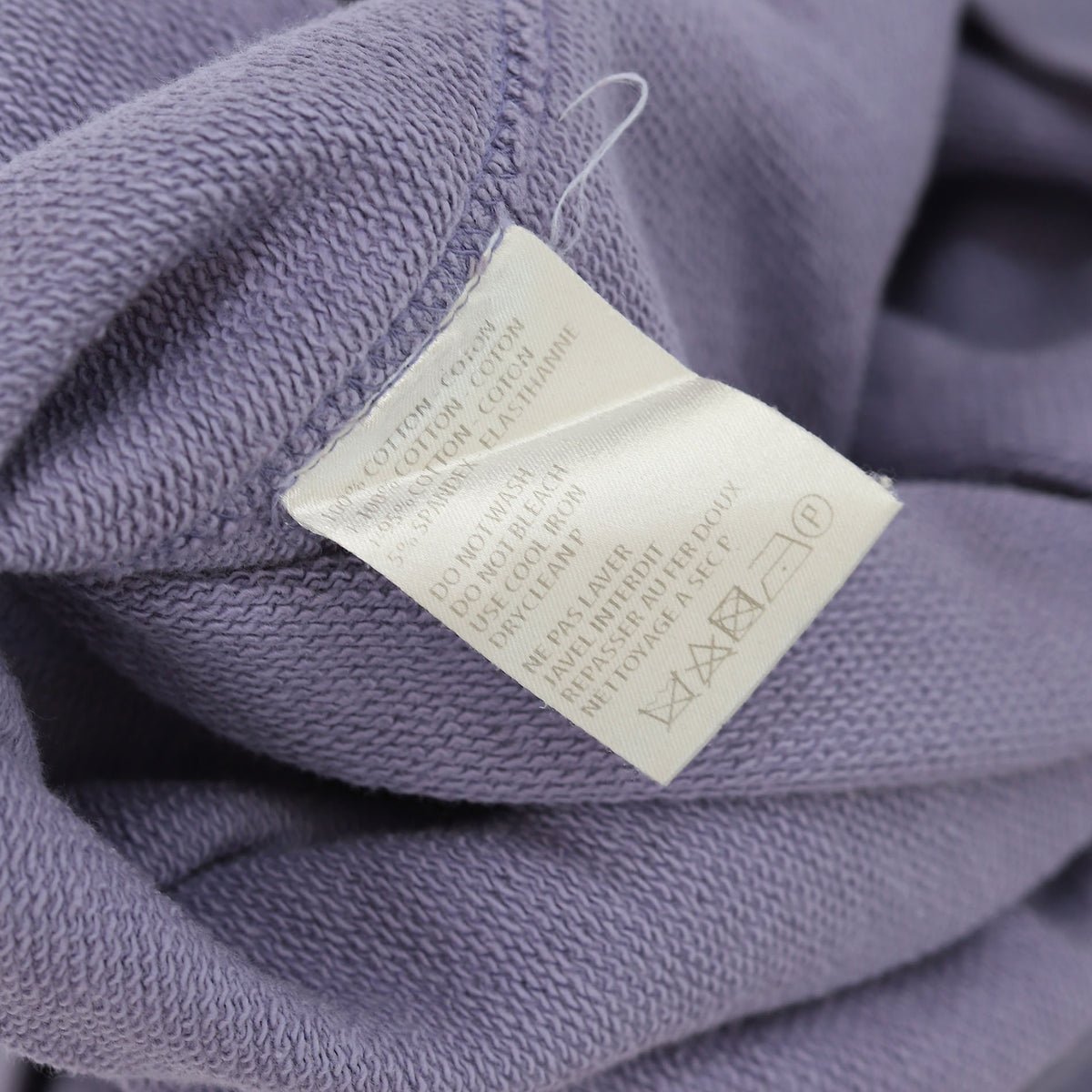 Haider Ackermann Washed Purple Perth Hoodie