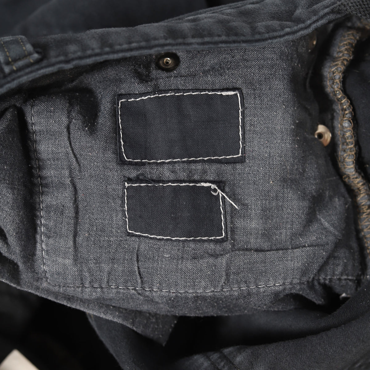 Helmut Lang SS99 Midnight Blue Moleskin Carpenter Pants