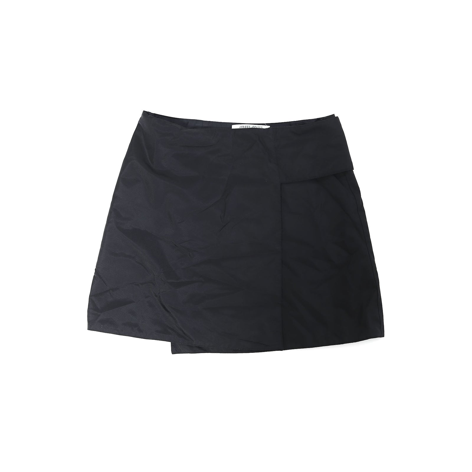 Miu Miu 1999 Cargo Nylon Mini Skirt