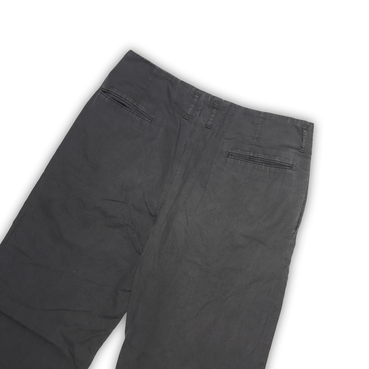 Raf Simons AW98 Radioactivity Black Wide Leg Pants
